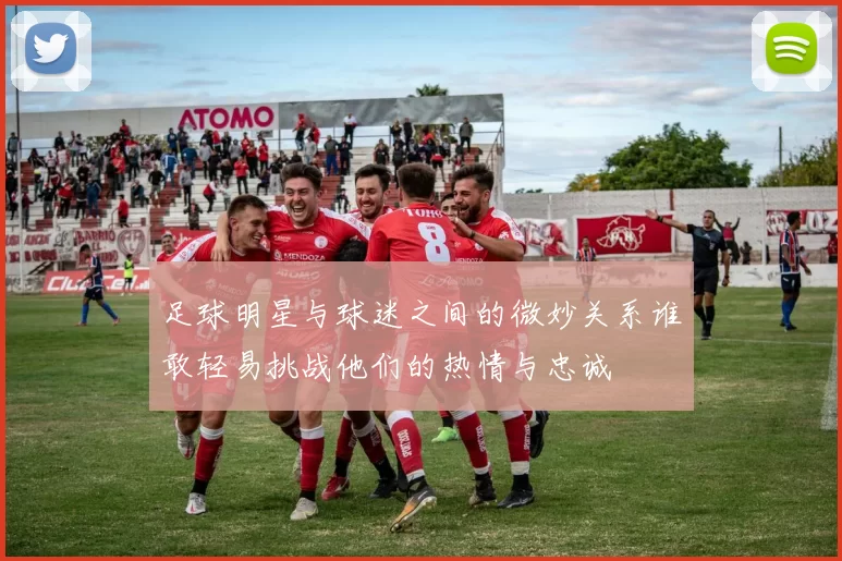 足球明星与球迷之间的微妙关系谁敢轻易挑战他们的热情与忠诚