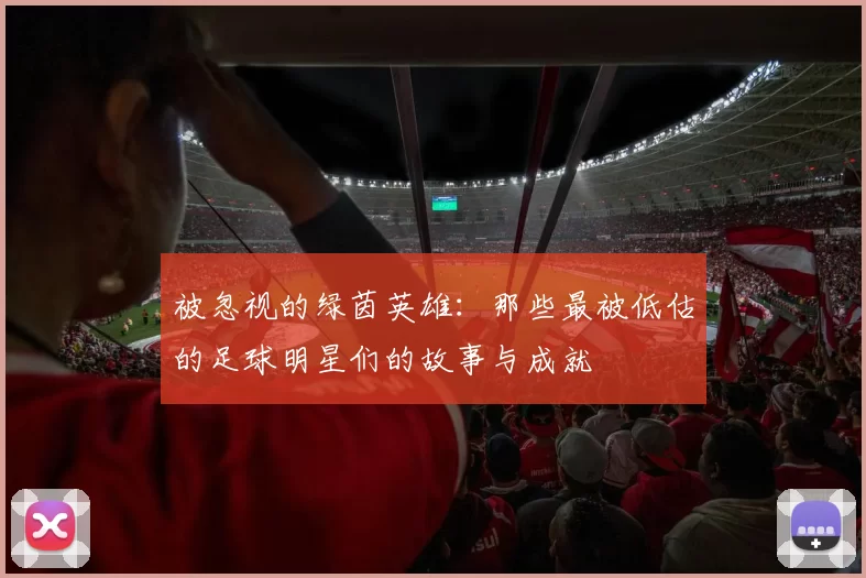 被忽视的绿茵英雄：那些最被低估的足球明星们的故事与成就